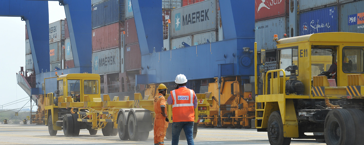 Ennore Container Terminal Chennai Tamil Nadu