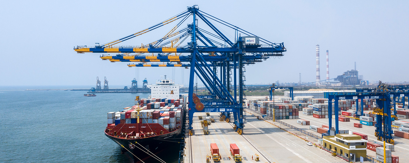 Ennore Container Terminal Chennai Tamil Nadu