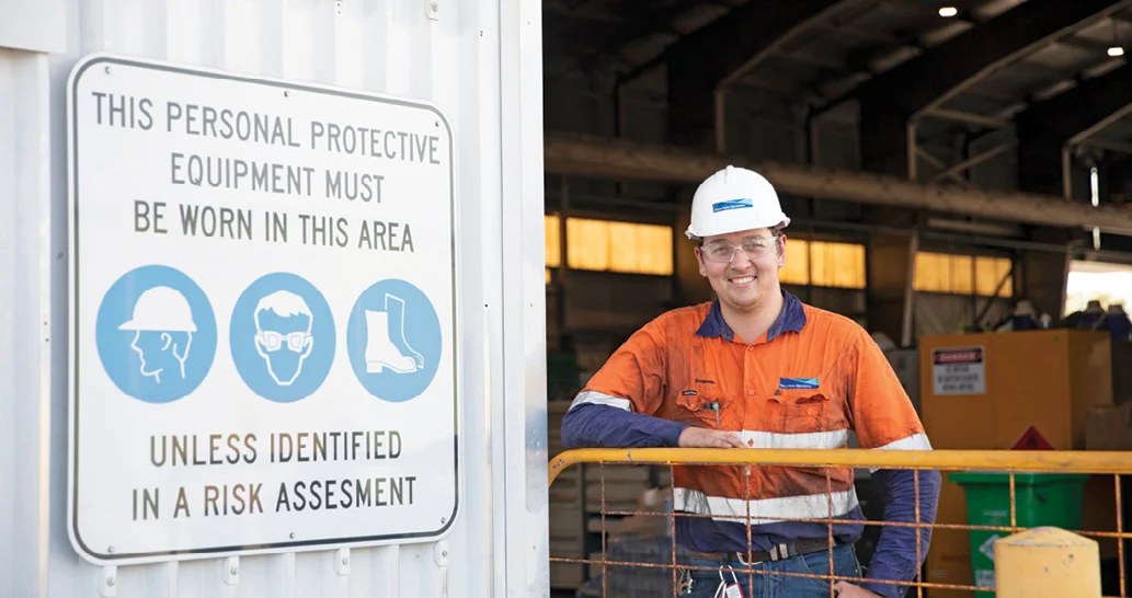 APSEZ site personnel in personal protective equipment